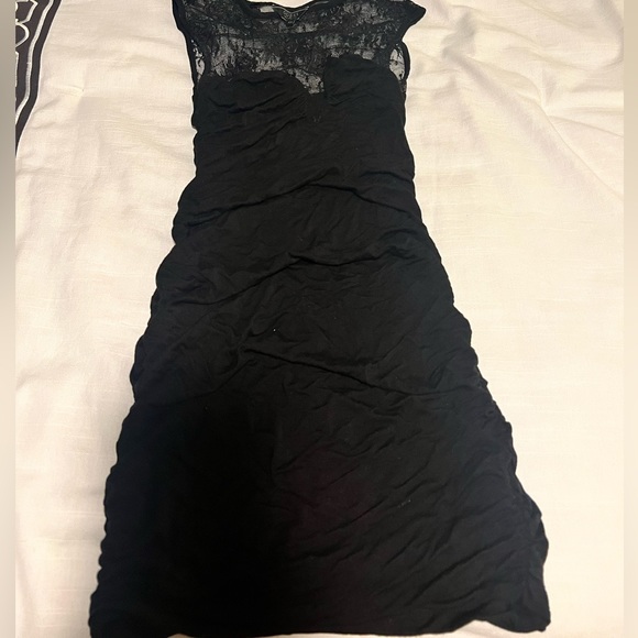 guess black lace dress xs - Picture 2 of 4